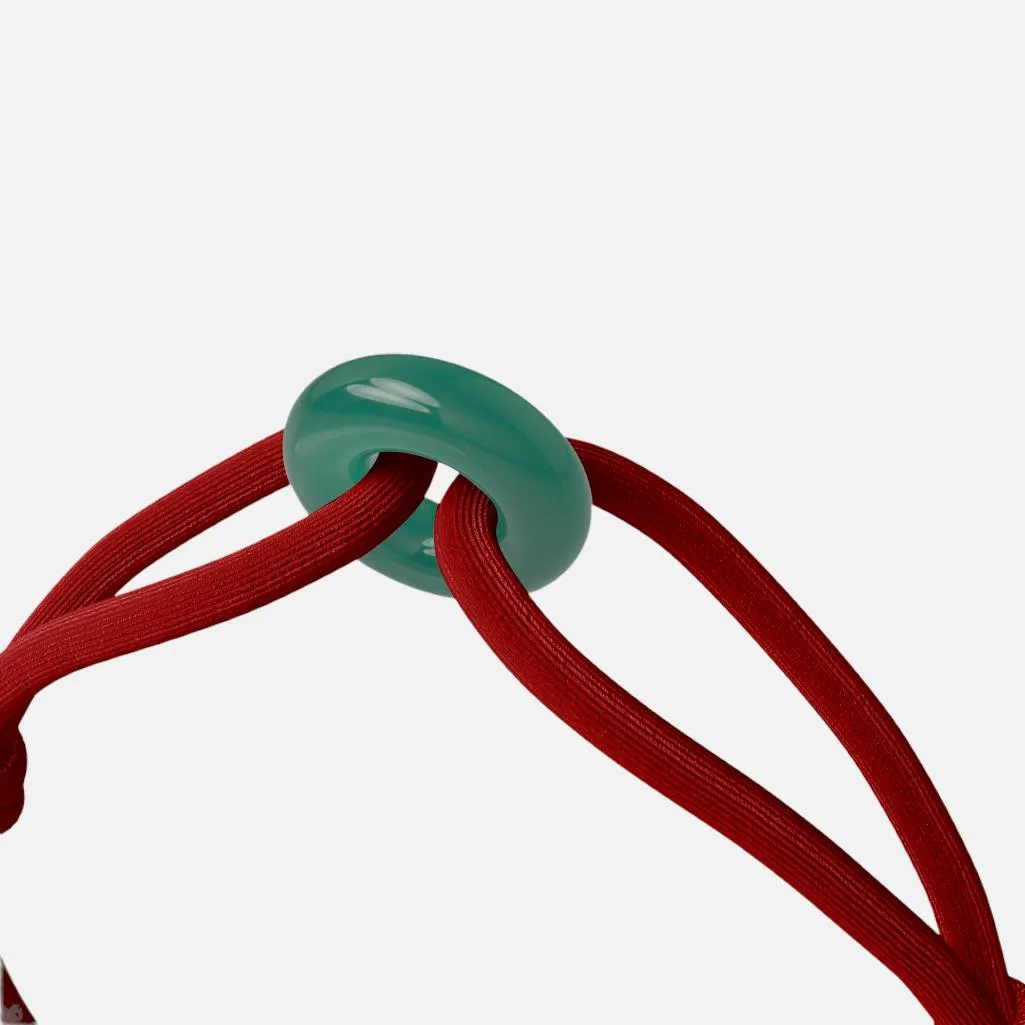 Wecord Green Soho Cord Bracelet