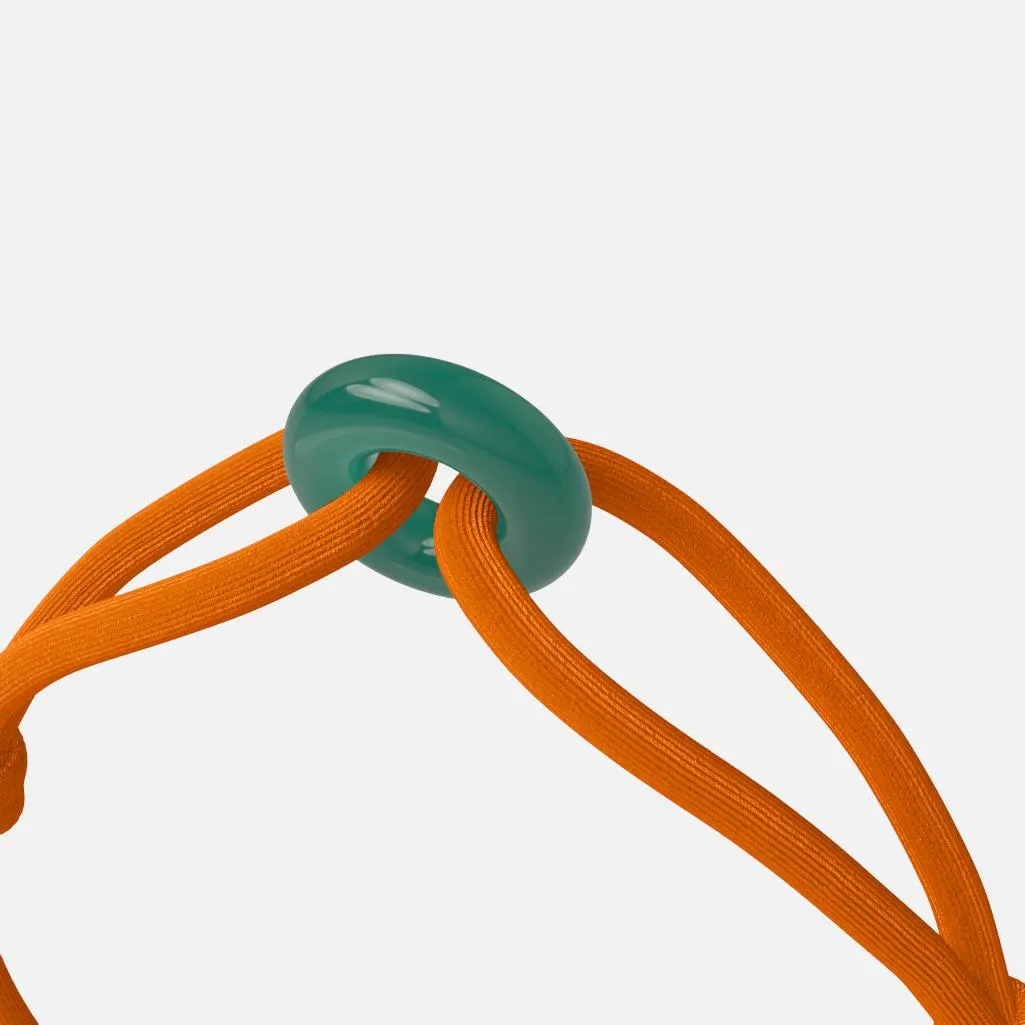 Wecord Green Soho Cord Bracelet
