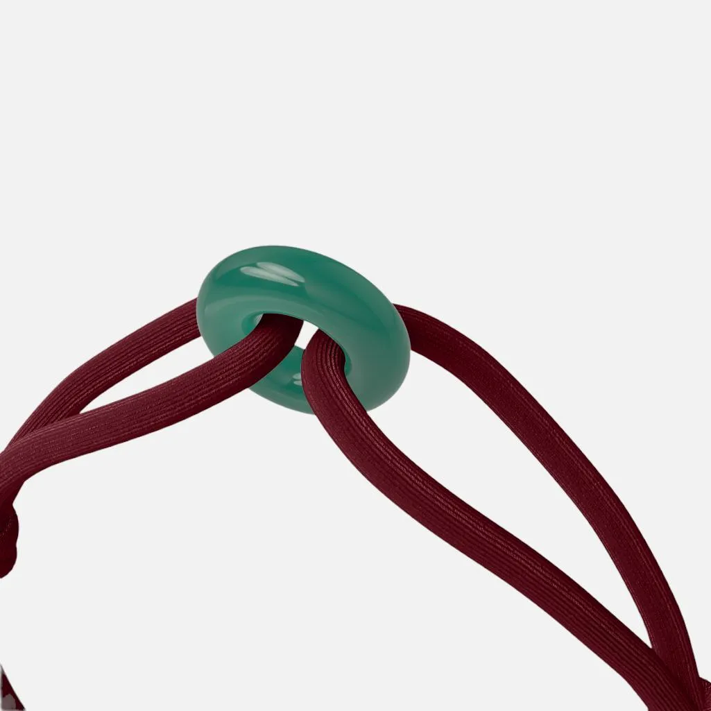 Wecord Green Soho Cord Bracelet