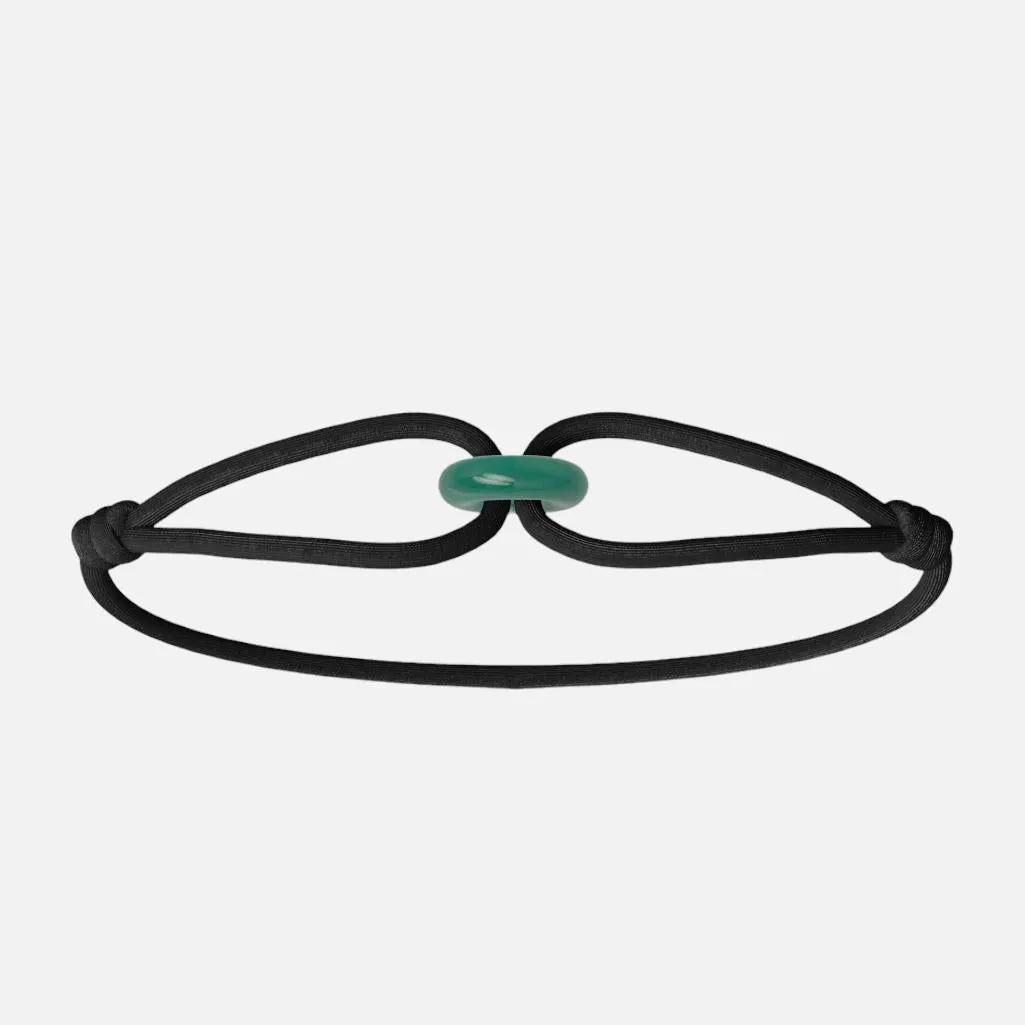 Wecord Green Soho Cord Bracelet