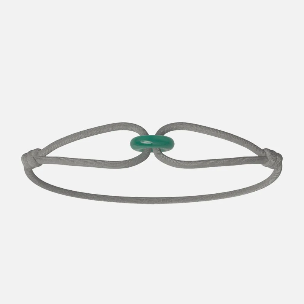 Wecord Green Soho Cord Bracelet
