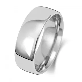 Wedding Band 18K Slight Court 7mm-1.25 Wedding  Ring WQ117WL