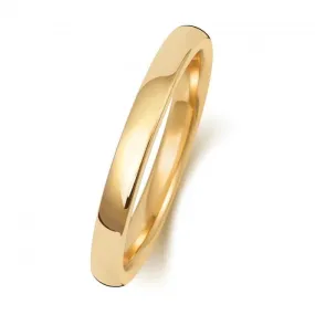 Wedding Band 9K Soft Court 2mm-1.4 Wedding  Ring W131M