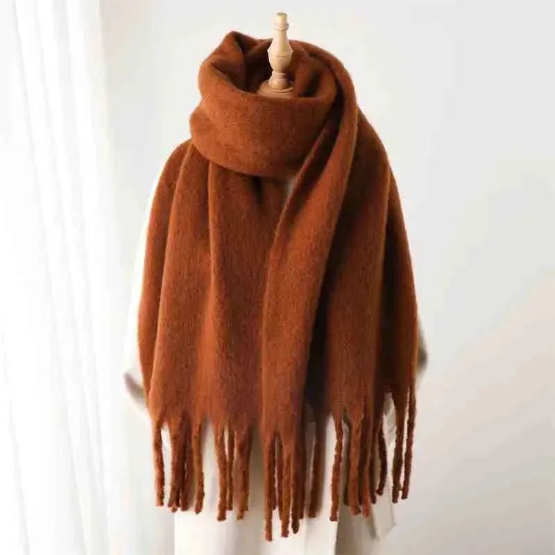Women's Winter Scarf Cashmere Warm Soft Shawl