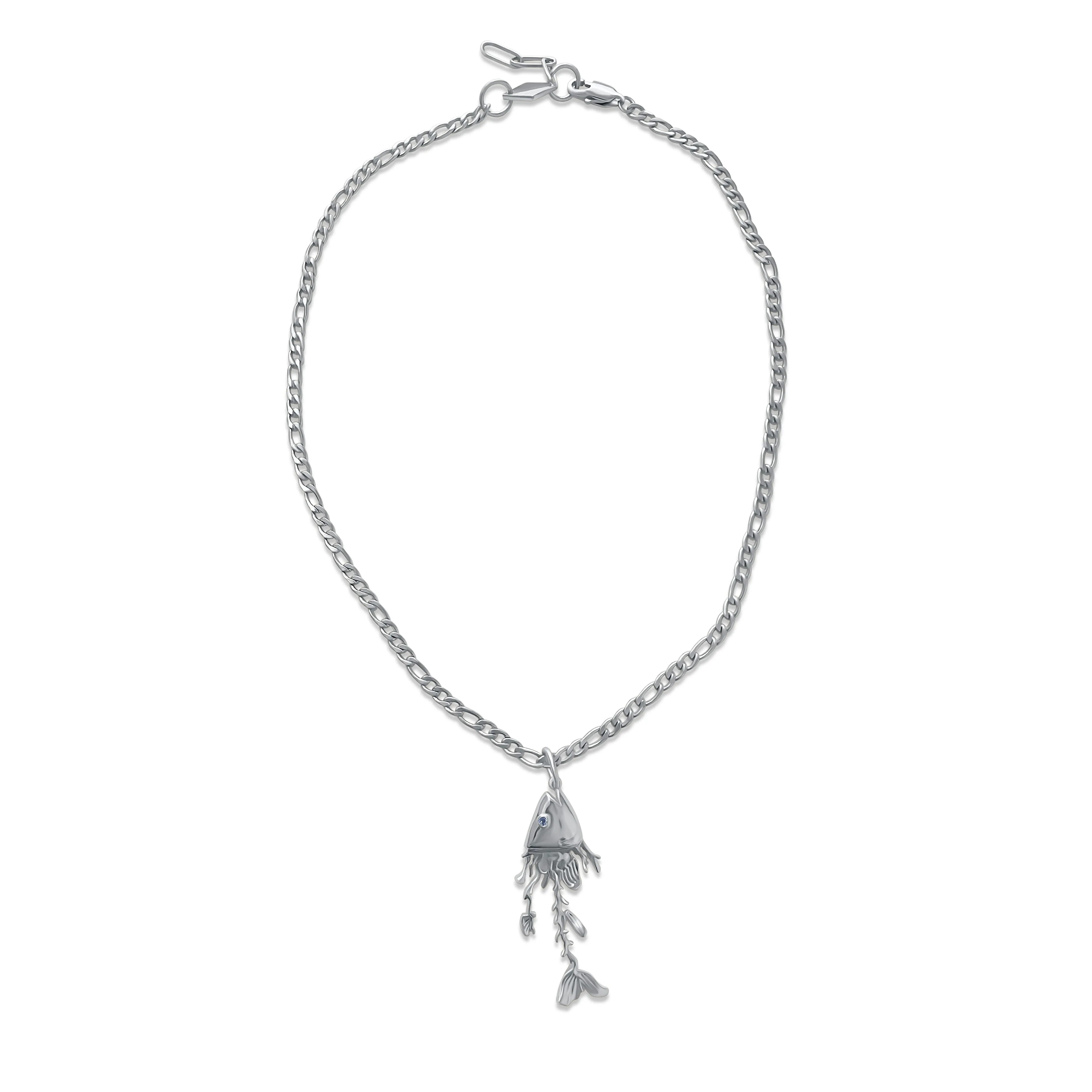 Zia Necklace- Silver