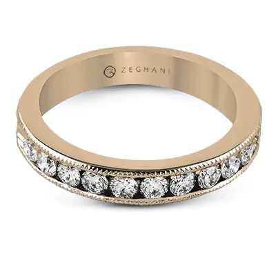 ZR46 Anniversary Ring in 14k Gold with Diamonds