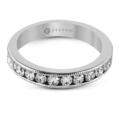 ZR46 Anniversary Ring in 14k Gold with Diamonds