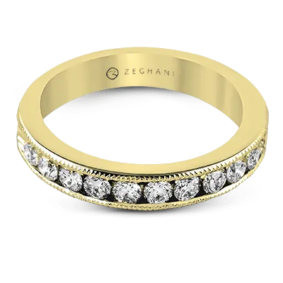 ZR46 Anniversary Ring in 14k Gold with Diamonds