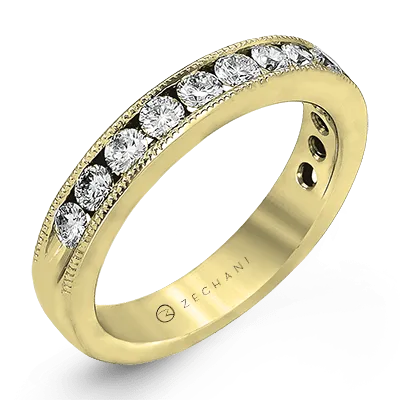ZR46 Anniversary Ring in 14k Gold with Diamonds
